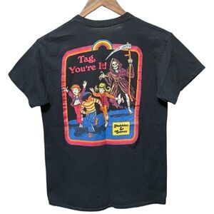 Grim Reaper tag you’re it hobbies and games horror funny dark humor graphic Tee